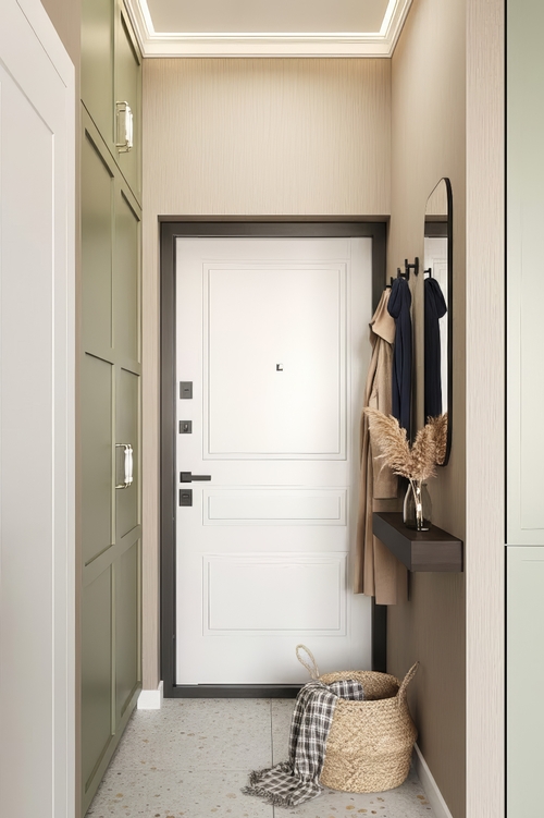 Дверь в прихожей квартиры Дверь в прихожей квартиры